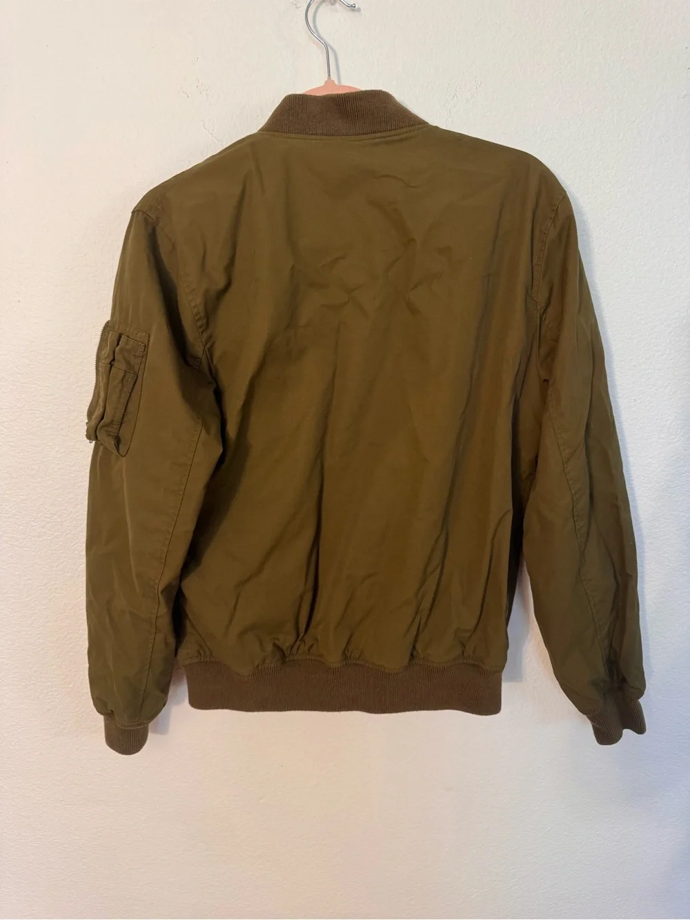 J. Crew Olive Green Bomber Jacket